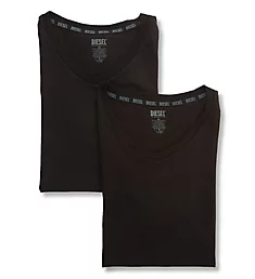 UMTEE Michael Tube V-Neck T-Shirt - 2 Pack Black M