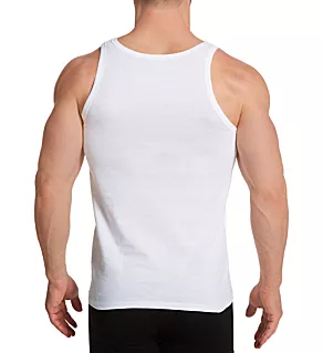 UMTK Johnny 100% Cotton Tank - 2 Pack BLCKWT 2XL