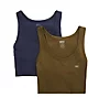 Diesel UMTK Johnny 100% Cotton Tank - 2 Pack A05429 - Image 3