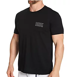 Jack 100% Cotton Crew Neck T-Shirt BLK 2X