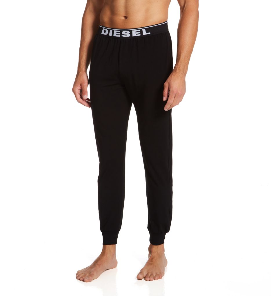 Julio Cotton Stretch Lounge Pant BLK 2XL by Diesel