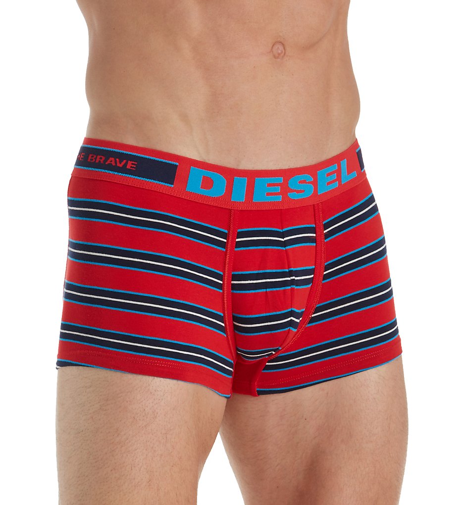 Diesel SJ54PAPU Hero Bright Stripes Fashion Trunk (Red/Blue Stripe)