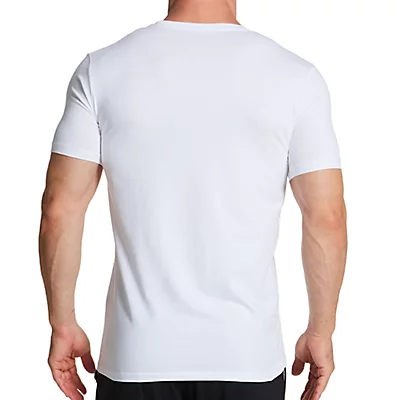 Randal Cotton Stretch Crew Neck T-Shirts - 3 Pack
