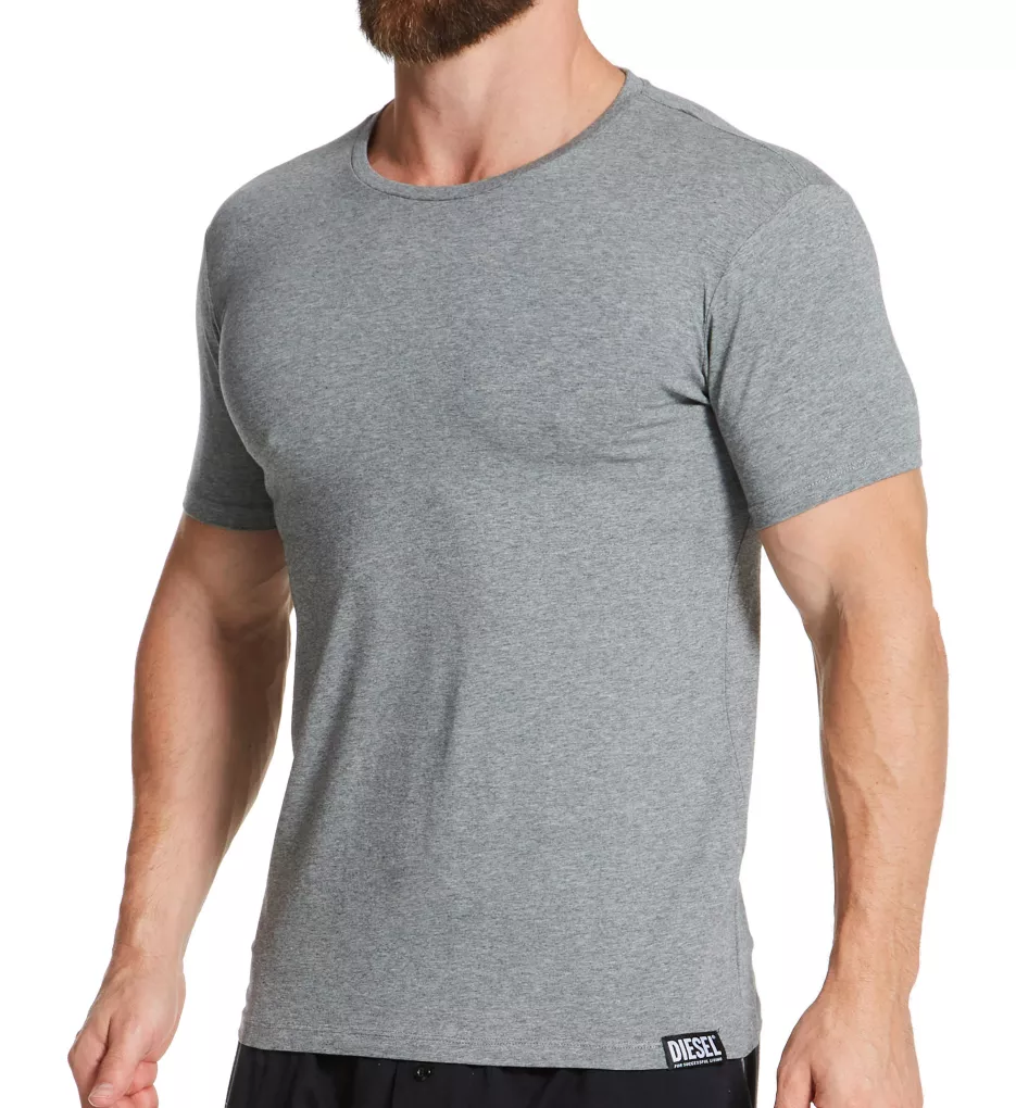 Randal Cotton Stretch Crew Neck T-Shirts - 3 Pack by Diesel