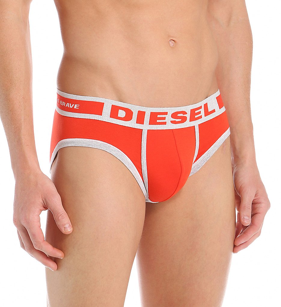 Diesel SJ640AIM Jack Cotton Modal Underpants Briefs (Red)