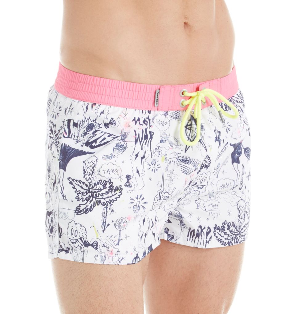 Sandy-E Photoprinted Swim Trunks