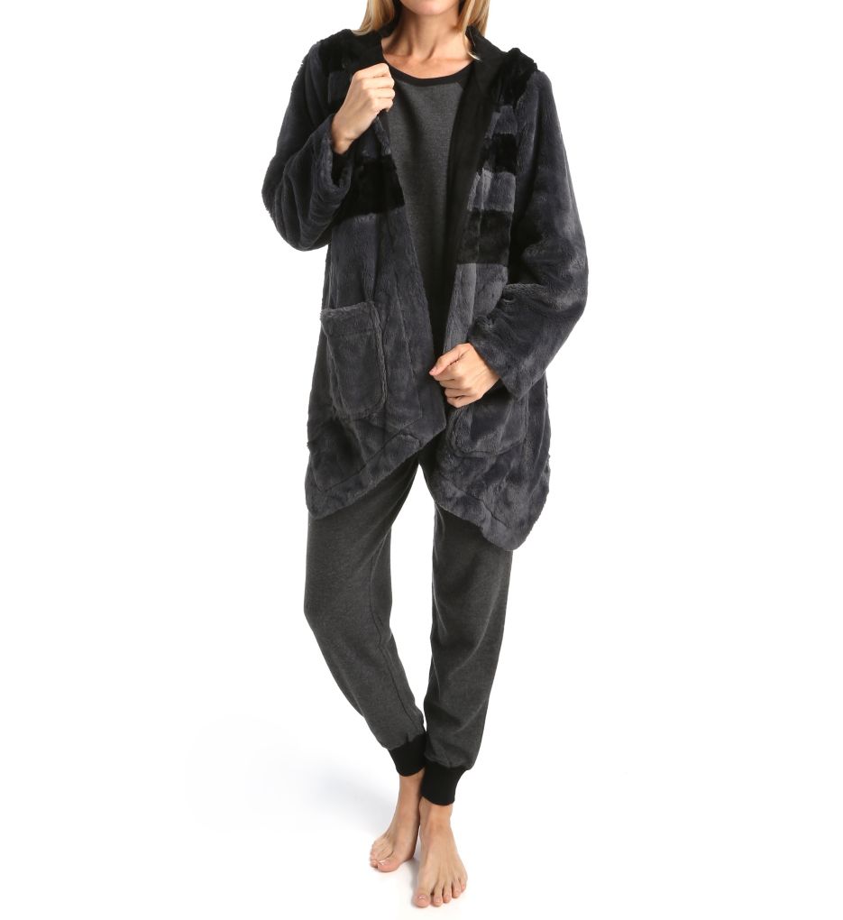 Between The Lines Hooded Fur Cozy-cs1