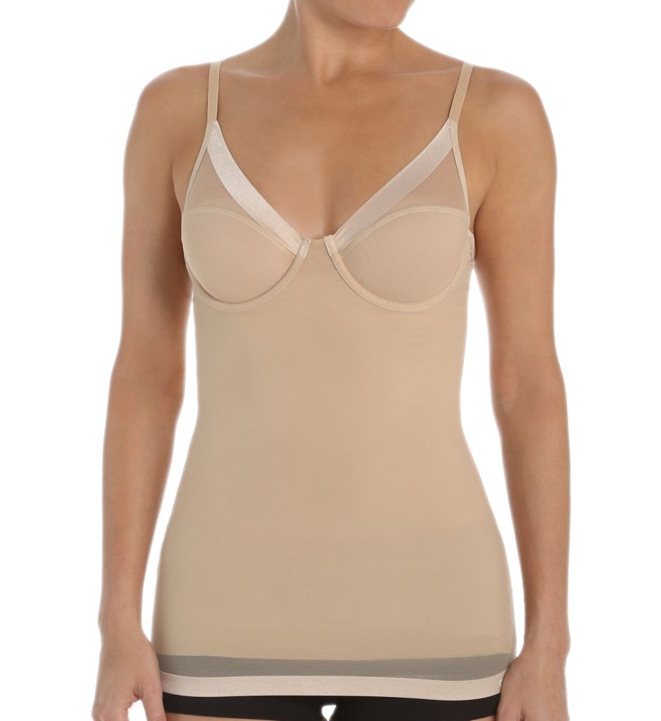 Modern Lines Half Cup Spacer Shaping Camisole-fs