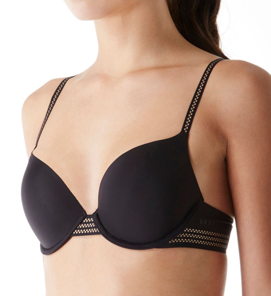 Modern lace and microfibre convertible bra, DKNY, Bandeau, Strapless, and  Convertible Bras