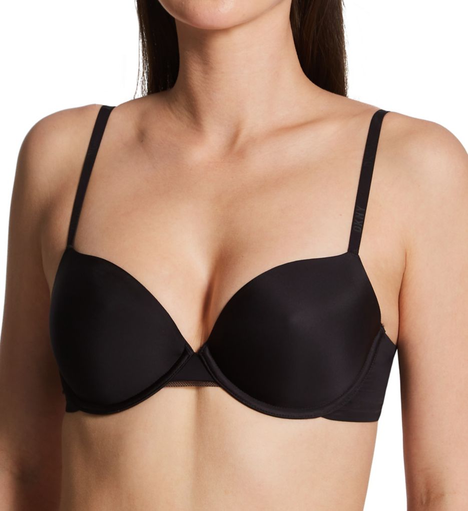 Calvin Klein Women's Essence Push-Up Bra, Black, 32C