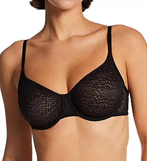 Modern Lace Unlined Underwire Bra Black 38DD