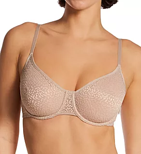 Modern Lace Unlined Underwire Bra Champagne 38DD