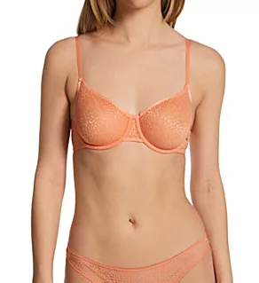 Modern Lace Unlined Underwire Bra Guava 36B