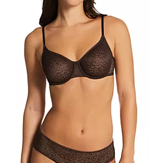 Modern Lace Unlined Underwire Bra Java 34A