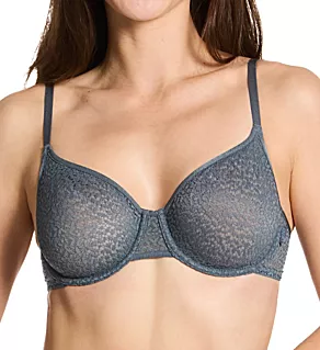 Modern Lace Unlined Underwire Bra Stormy Weather 32C
