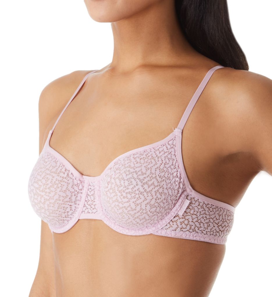 DKNY (2300078) -- DKNY DK4019 Modern Lace Unlined Underwire Bra (Viola 32B)