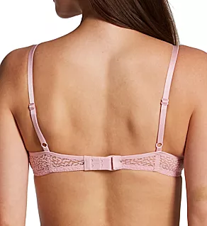 Modern Lace Unlined Underwire Bra Bleached Mauve 34B
