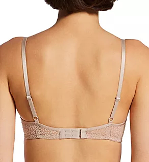 Modern Lace Unlined Underwire Bra Champagne 38DD