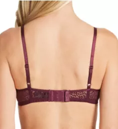 Modern Lace Unlined Underwire Bra Mulberry 32A