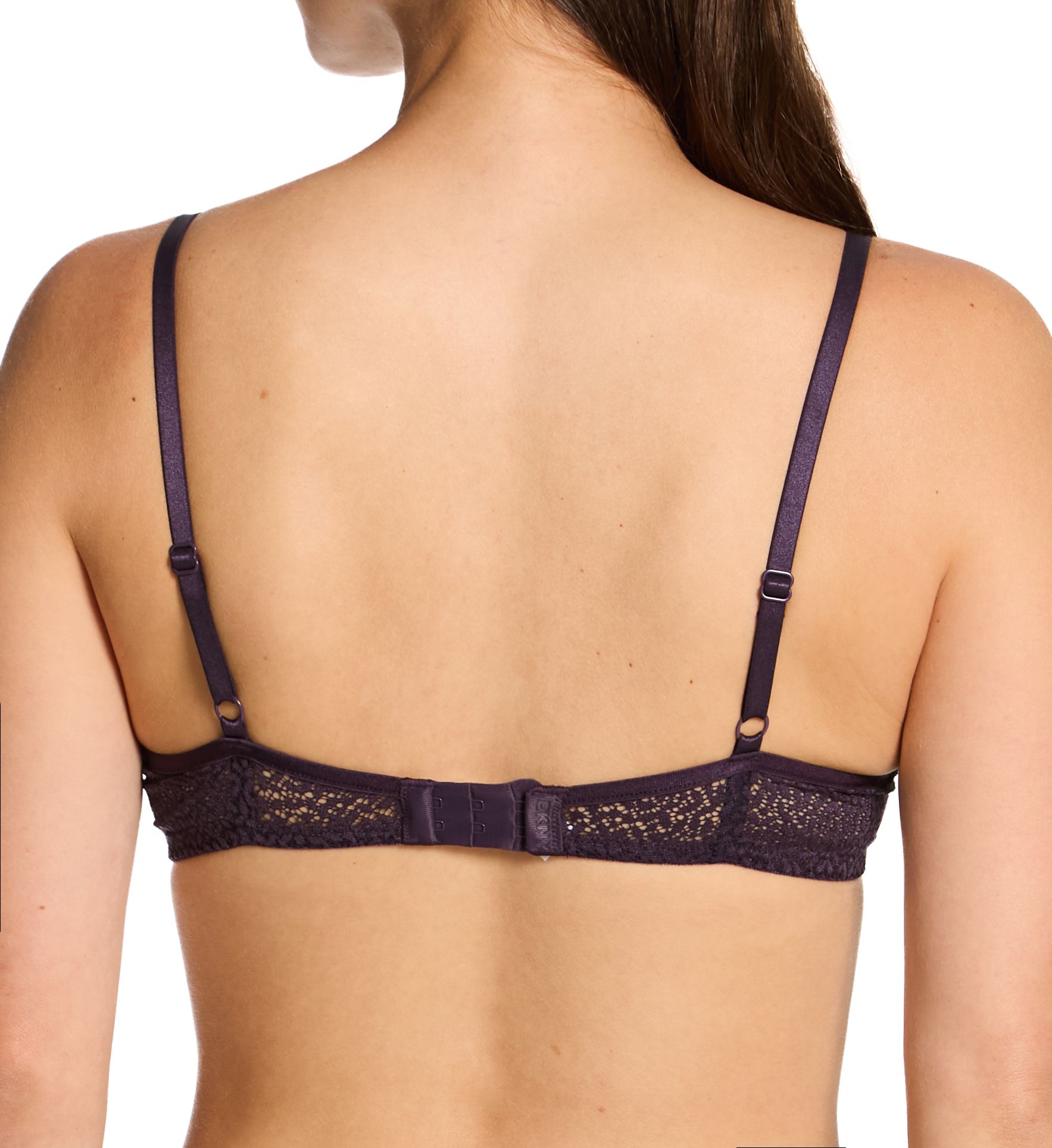 DKNY Modern Lace Unlined Underwire Bra Nighshade 36C  - Image 2