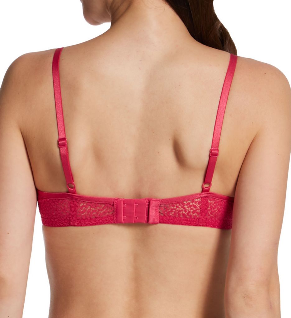 DKNY Modern Lace Unlined Demi Bra, Peony Dark, 34A : : Clothing,  Shoes & Accessories