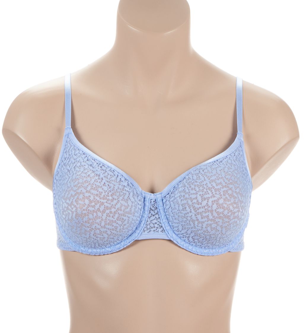 DKNY Modern Lace Unlined Underwire Bra Serenity 34A  - Image 1
