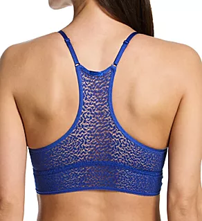 Modern Lace Longline Bralette Atlantic Blue XL