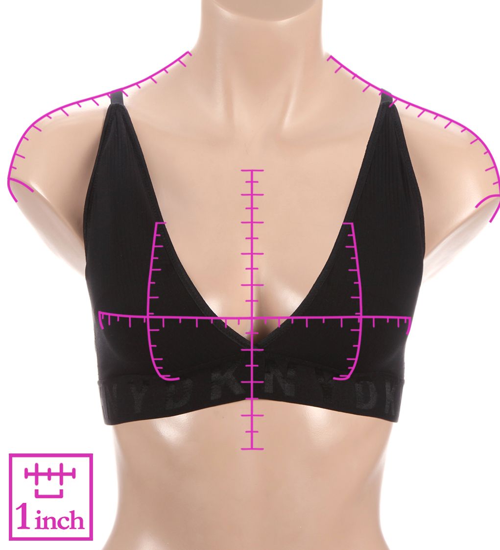 DKNY Seamless Litewear Rib Bralette DK4026 - Image 3