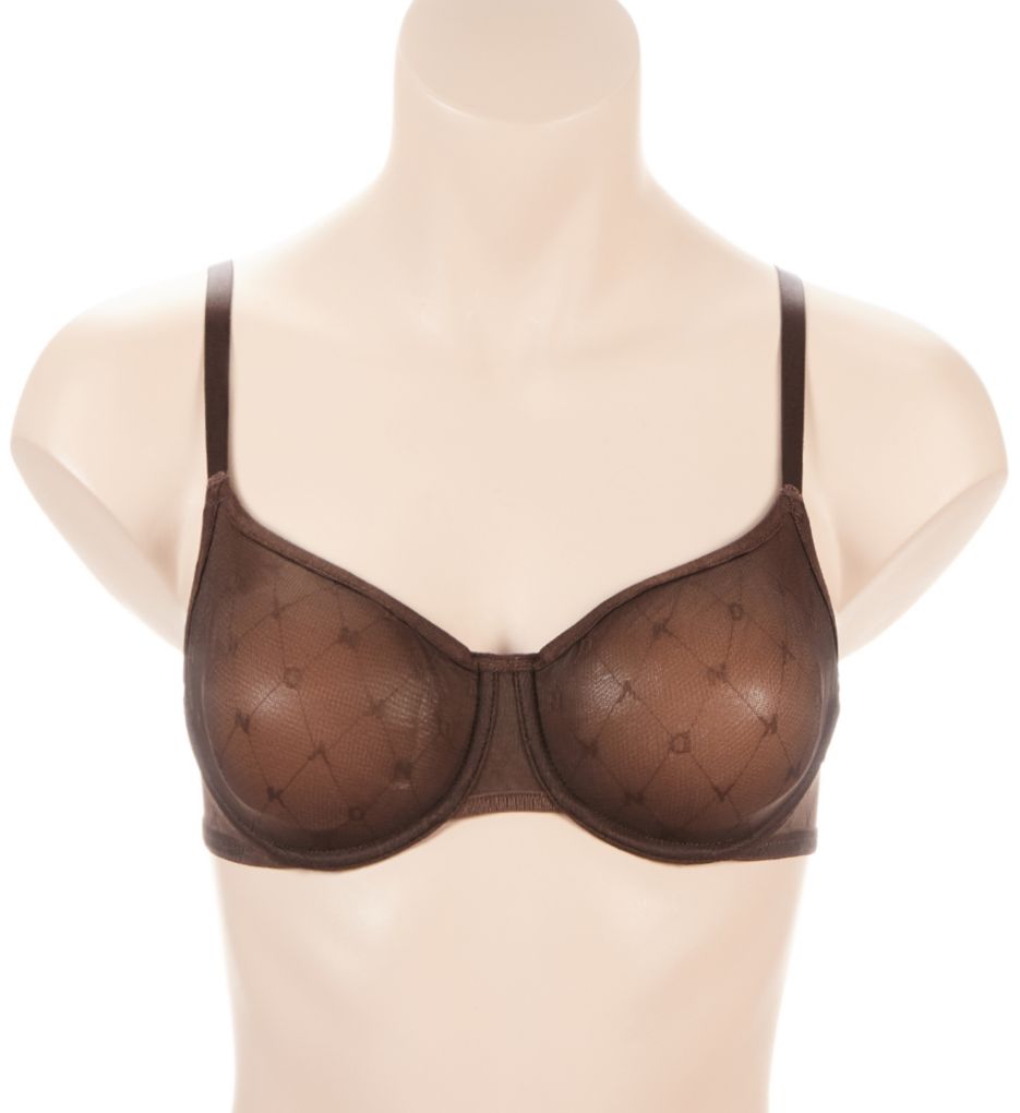 Monogram Mesh Unlined Demi Bra