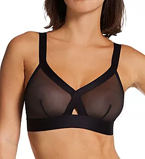 Sheers Soft Cup Bralette Black S