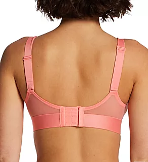 Sheers Soft Cup Triangle Bralette Shell Pink M