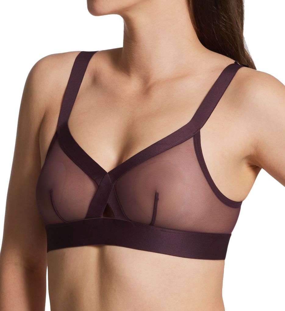 Dkny Sheers Convertible Bra In Java