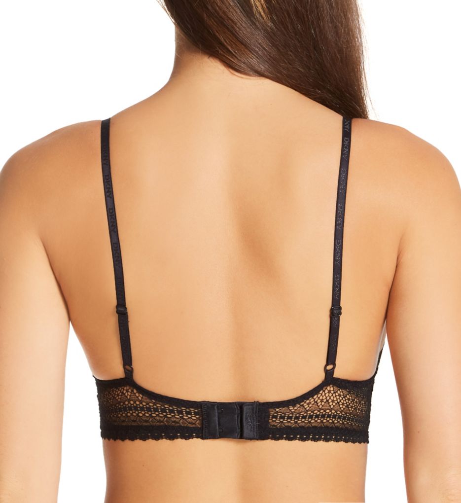 DKNY Lace Wireless Bralette Black L  - Image 2