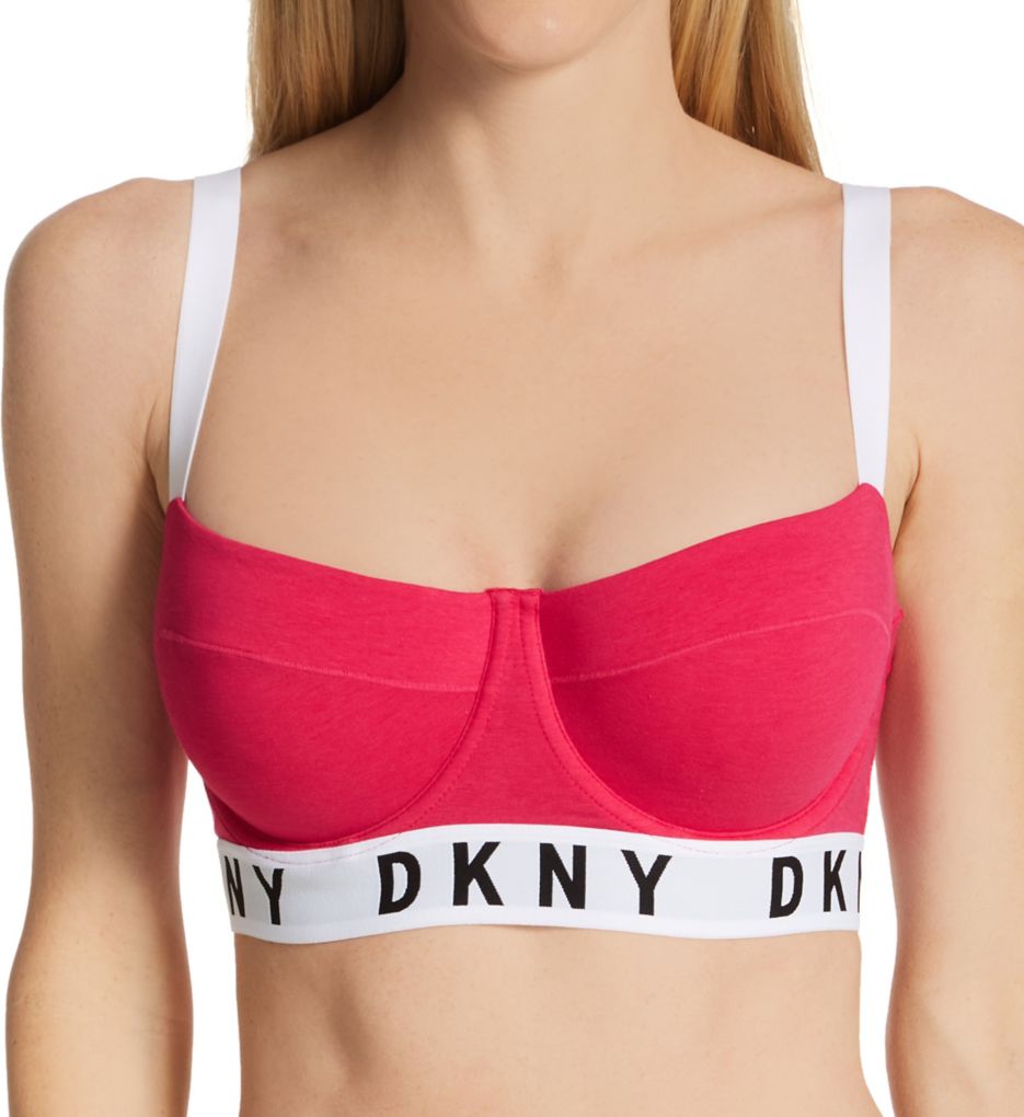DKNY Cozy Boyfriend Underwire Bra Top DK4521 - Macy's