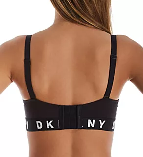 Cozy Boyfriend Underwire Bra Top Black/White 32B