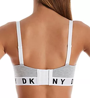 Cozy Boyfriend Underwire Bra Top Grey/White/Black 32B