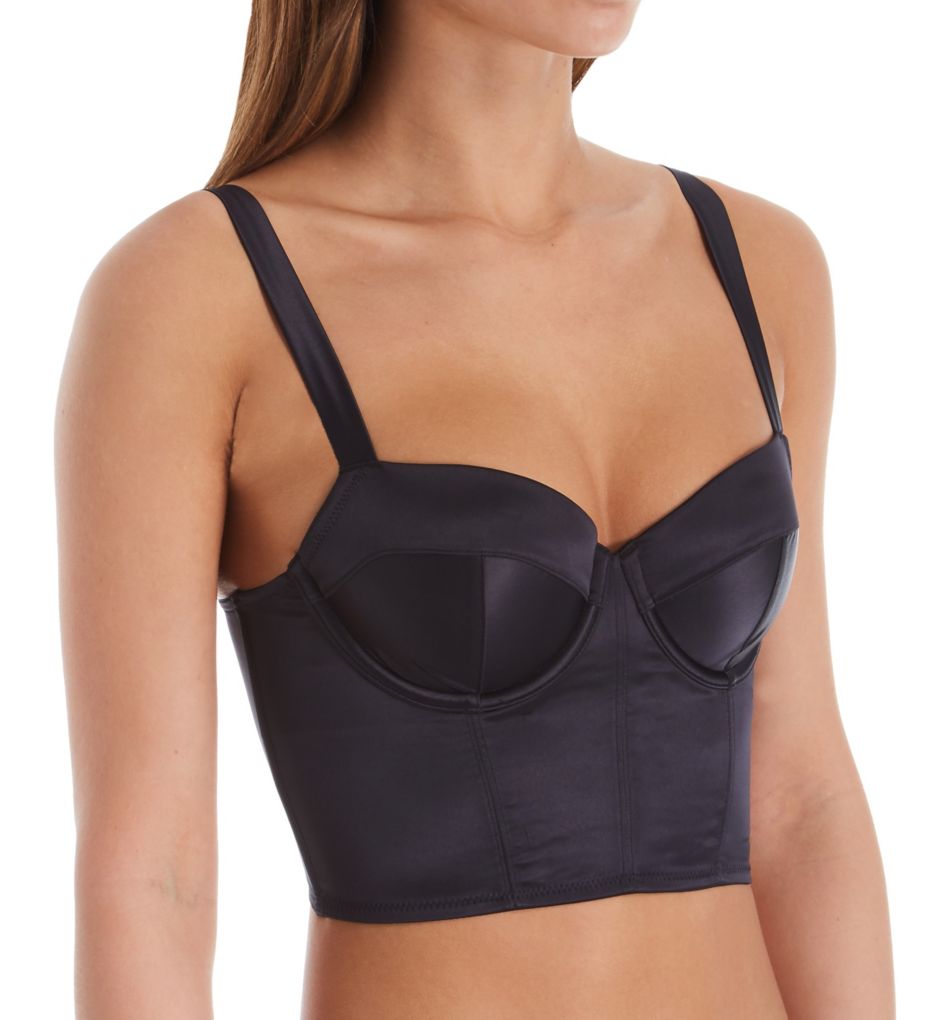 Satin Bustier Bra-gs