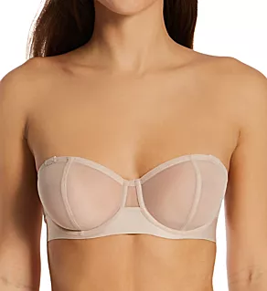 Sheers Convertible Strapless Bra Cashmere 32D