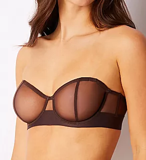 Sheers Convertible Strapless Bra Java 34B