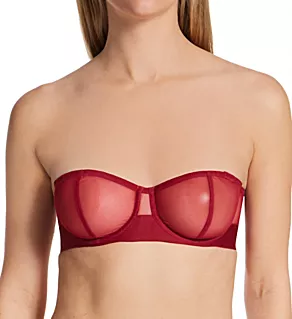 Sheers Convertible Strapless Bra Rumba Red 32A