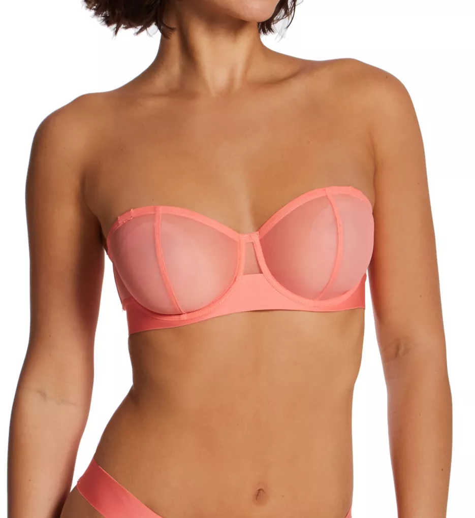 Sheers Convertible Strapless Bra Shell Pink 32D