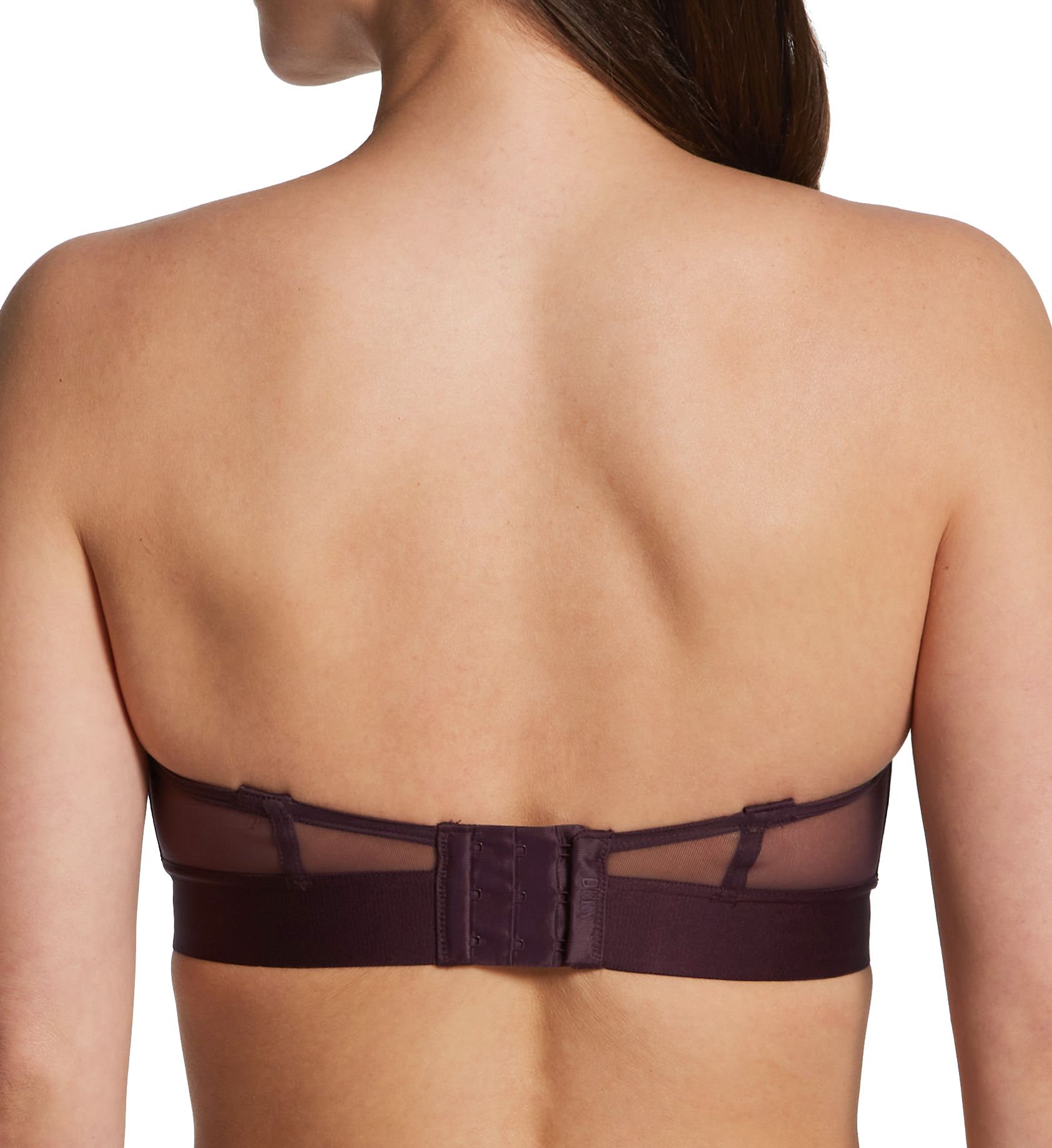 DKNY Sheers Convertible Strapless Bra Plum Perfect 36D  - Image 2