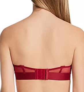 Sheers Convertible Strapless Bra Rumba Red 32A