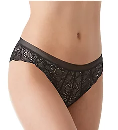 Superior Lace Brazilian Bikini Panty Black S