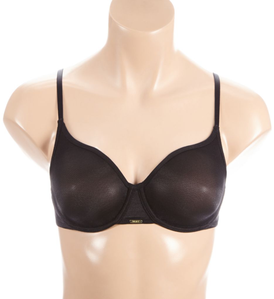 DKNY Unlined Demi Bra Black 34A  - Image 1