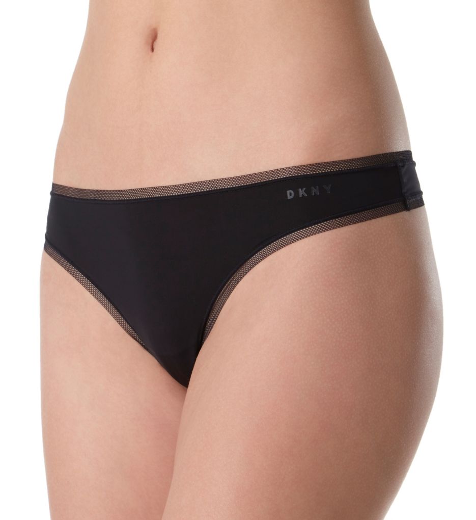 DKNY (1952486) -- DKNY DK5001 Litewear Thong (Black L)