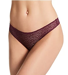 Modern Lace Thong Mulberry L