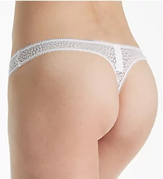 Modern Lace Thong Graphite S