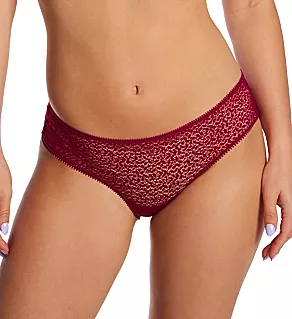Modern Lace Hipster Panty Garnet S