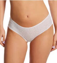 Modern Lace Hipster Panty Poplin White S